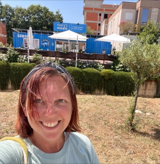 Michelle Keller in Medjugorje